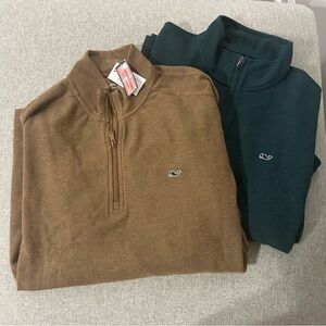 Vineyard Vines Men’s Half Zip Bundle XL